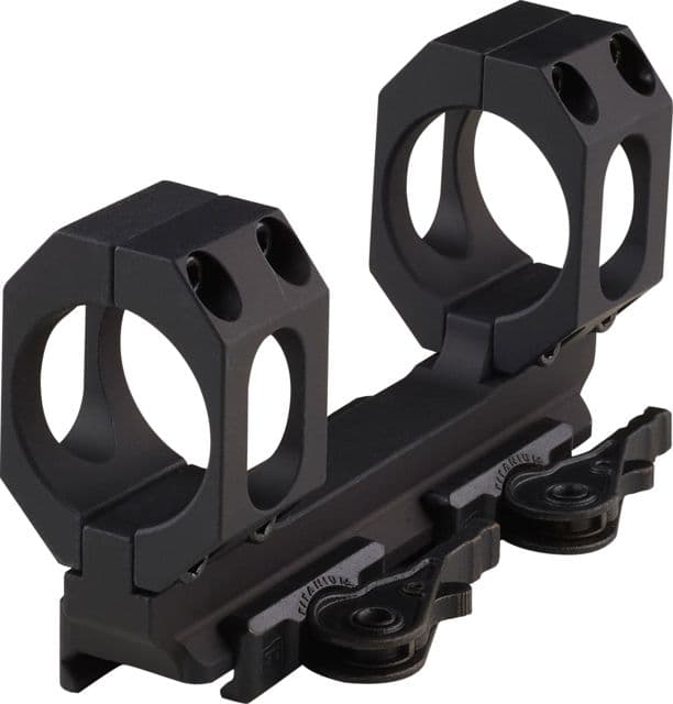 American Defense Manufacturing Dual Ring Scope Mount Straight up Mount 40mm Rings Black AD-RECON-S 40 STD-TL