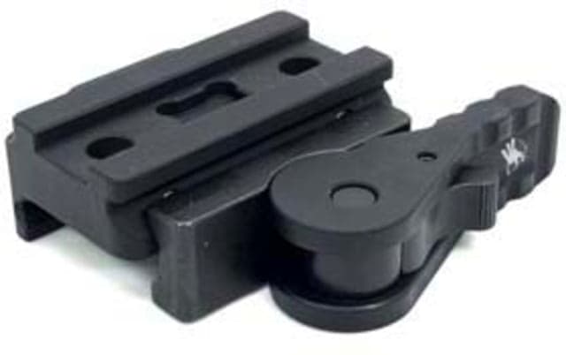 American Defense Manufacturing Fixed Magnifier Mount Standard Legacy Lever Low Mount Height Black AD-1359-L-STD