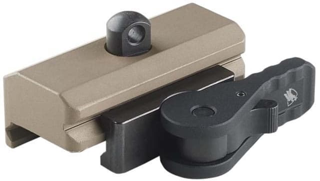 American Defense Manufacturing Harris Bipod Mount Standard Lever Flat Dark Earth AD-BP STD FDE