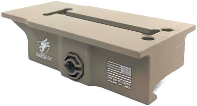 American Defense Manufacturing Holosun 510C Mount Standard Legacy Lever Lower 1/3 Co-Witness Mount Height Cerakote FDE