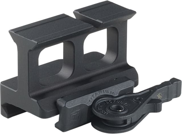 American Defense Manufacturing QD Mount w/ Tac Lever for the Aimpoint ACRO Micro Red Dot in Low Height Black