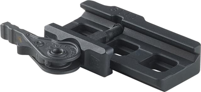 American Defense Manufacturing Quick-Disconnect Mount W/ Titanium Lever Assembly And Mlok Interface Black