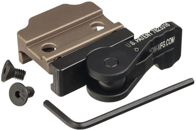 American Defense Manufacturing Surefire M600/M300 Scout Mount Tactical Lever Flat Dark Earth AD-SF TAC R FDE