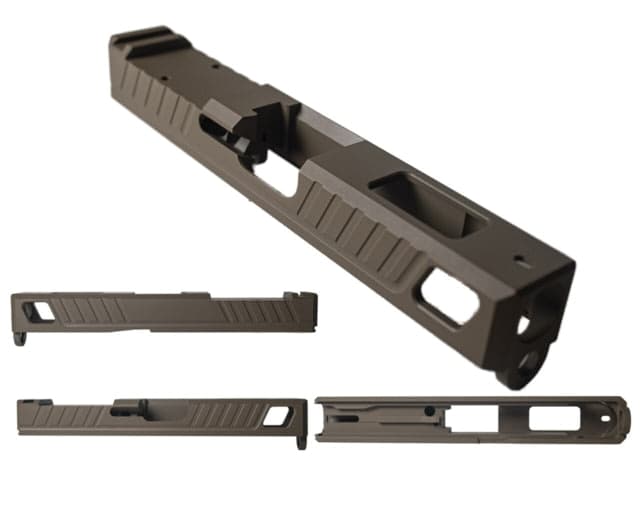 USED American Tactical Arms ATA19 Badger Stripped Slide w/Optic Cut Vortex Viper Flat Dark Earth SLD-ATA19-BDR-FDE-VPR
