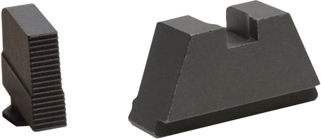 AmeriGlo 7XL Tall Black serrated .450in FRONT Flat Black .554in REAR Fits all Glock