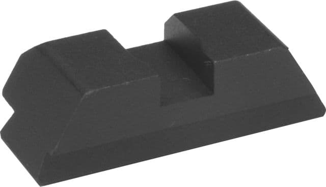 Ameriglo Black Night Sights - Flat Black REAR Only - Classic Style .256 Height .150 Width For Glocks 17192223242627333435373839