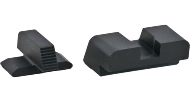 AmeriGlo BLK Rear Sig BLK Rear .450in. Height .150in. wide notch