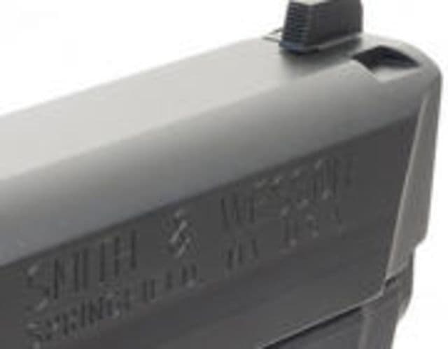 Ameriglo Black Sights - Serrated Black Target FRONT Only - All Short Front S&W M&P Models .230 inch Height