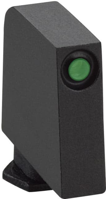 AmeriGlo Front Only-Green Tritium Black Outline FRONT .407" H .140" W