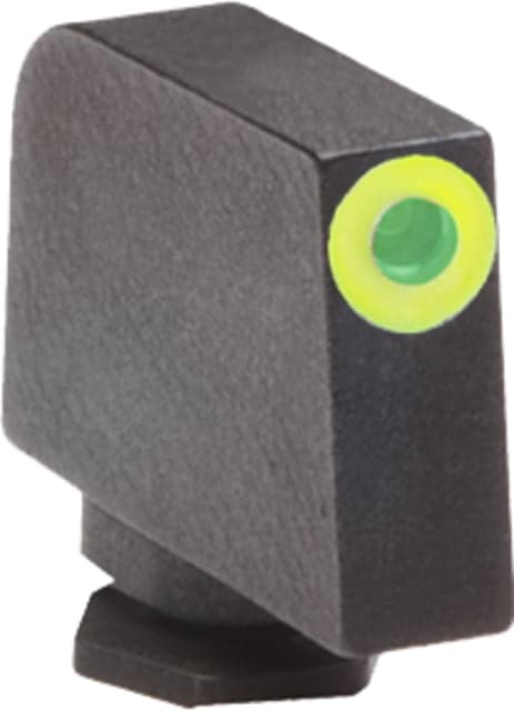 AmeriGlo Glock Pro-Glo Tritium Front Pistol Sights Front Only-Green Tritium Lamp LumiGreen Outline FRONT .315" H .125" W