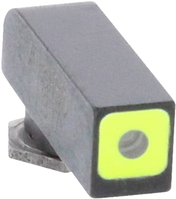 AmeriGlo Glock Pro-Glo Tritium Front Pistol Sights Front Only-Green Tritium Lamp LumiGreen Square Outline FRONT .180" H .140" W