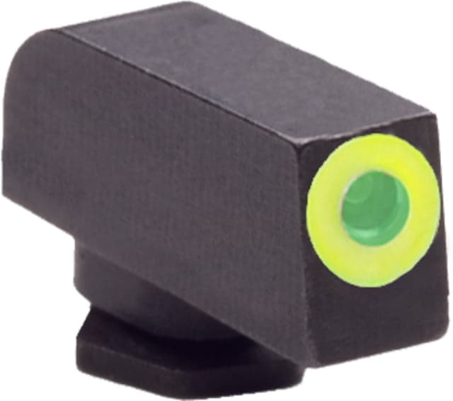 AmeriGlo Glock Pro-Glo Tritium Front Pistol Sights Front Only GreenTritium Lamp LumiGreen Outline FRONT FRONT .180 H .140 W