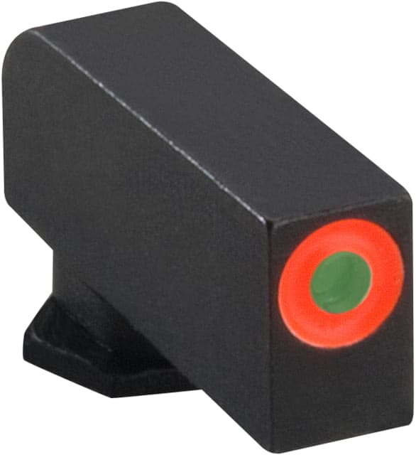 AmeriGlo Glock Pro-Glo Tritium Front Pistol Sights Green Tritium Orange Outline Front .180in H .125in W