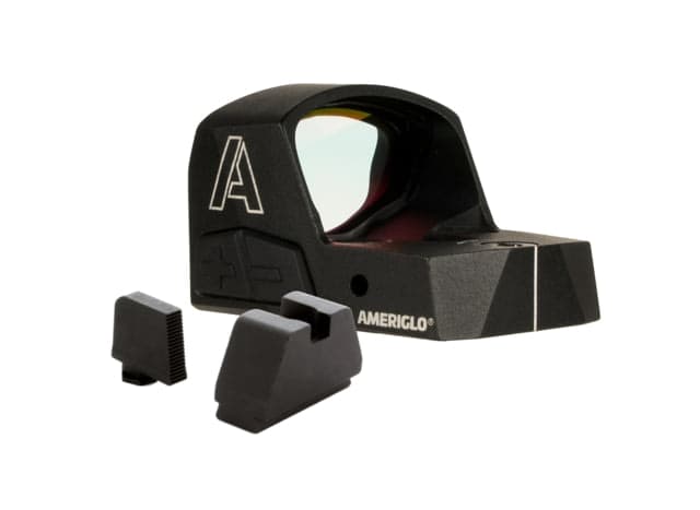 AmeriGlo Haven Handgun Carry Ready Combo 1x28mm Red Dot Sight 5.0 MOA Dot Black