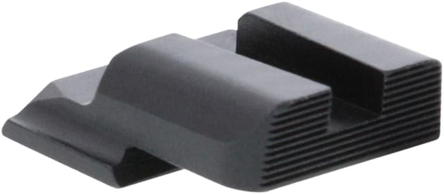 AmeriGlo Rear Only-Serrated Black .165" Sq notch