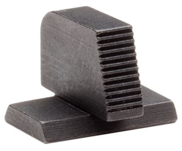 AmeriGlo Serrated BLK Front All MP Models needing Taller Front .320in. Height .115in. wide BLK Serrated target Front