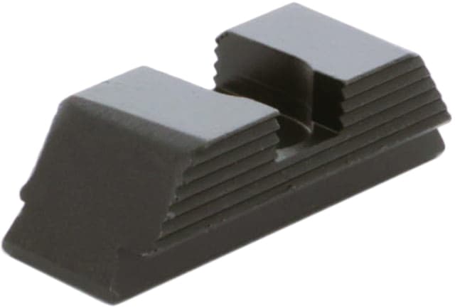 AmeriGlo Serrated Notch Classic Rear Pistol Sights for Glock Black