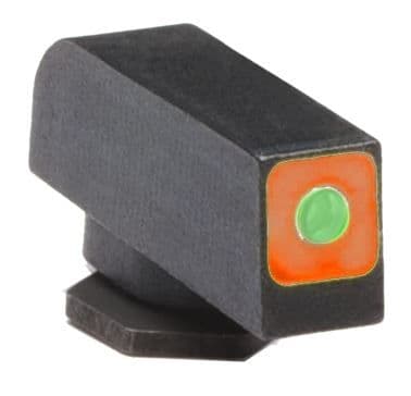 Ameriglo Tritium square outline front green orange