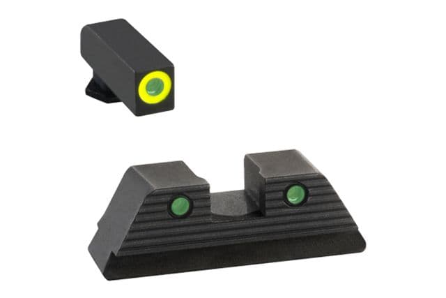AmeriGlo Trooper Sets of Pistol Tritium Night Sights for Glock Gen5 171919X2645 Green