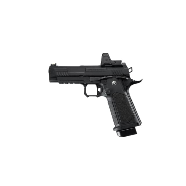 Arcturus Vanguard 4.3inch Hi-Capa GBB Airsoft Pistol w/Optics Ready Slide & ARS-1 Red Dot Combo