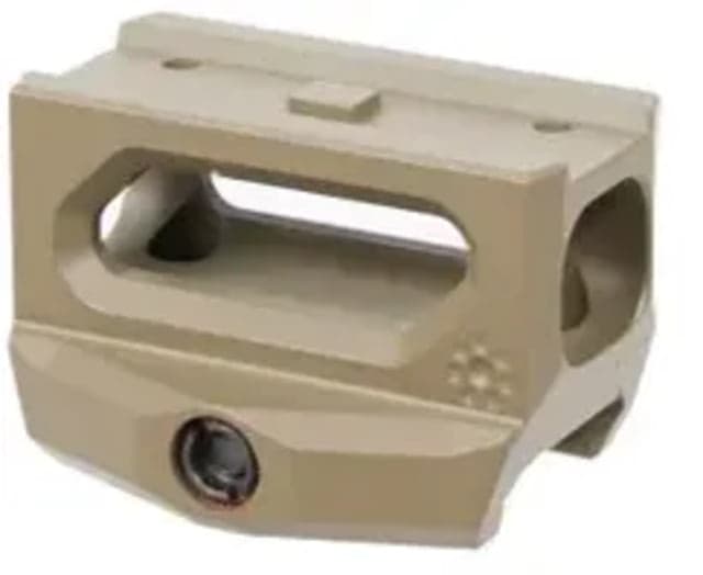Arisaka Defense Red Dot Sight Mount Aimpoint Acro 2.26in Picatinny Anodized Flat Dark Earth ARS