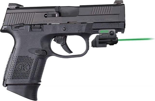 ArmaLaser GTO/FLX Finger Touch Green Laser Sight for FN FNS Compact Black