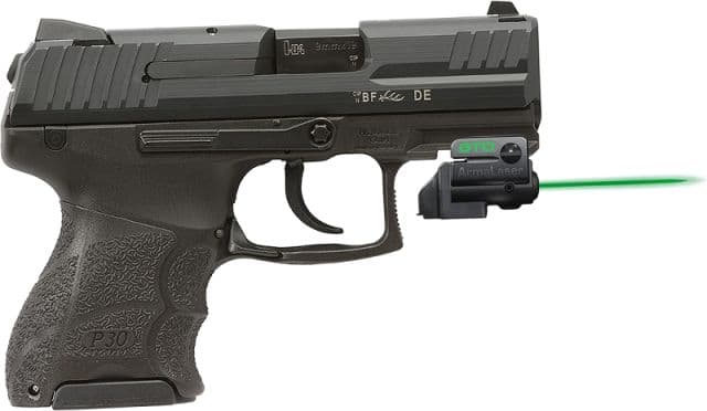 ArmaLaser GTO/FLX Finger Touch Green Laser Sight for H&K P30SK Black GTOGFLX71