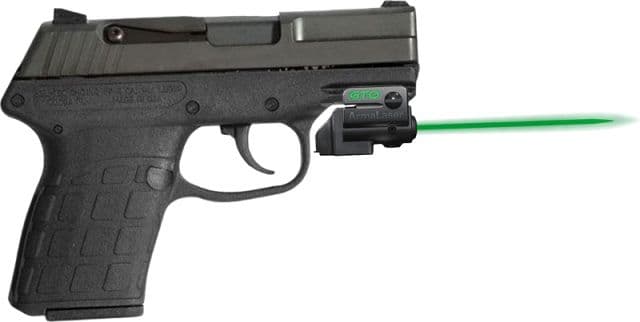ArmaLaser GTO/FLX Finger Touch Green Laser Sight for Kel-Tec PF-9 Black