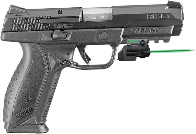 ArmaLaser GTO/FLX Finger Touch Green Laser Sight for Ruger American Black GTOGFLX73