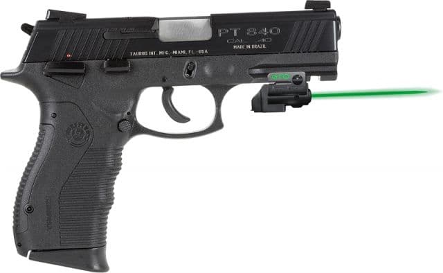 ArmaLaser GTO/FLX Finger Touch Green Laser Sight for Taurus 809/840/845 Black