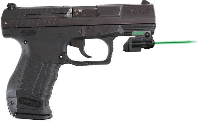 ArmaLaser GTO/FLX Finger Touch Green Laser Sight for Walther P99 Black