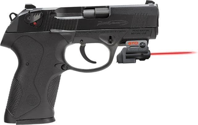 ArmaLaser GTO/FLX Finger Touch Red Laser Sight for Beretta PX4 Storm Compact Black