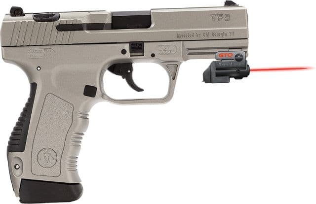 ArmaLaser GTO/FLX Finger Touch Red Laser Sight for Century Canik TP9 Black