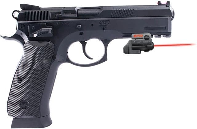 ArmaLaser GTO/FLX Finger Touch Red Laser Sight for CZ-75 Black