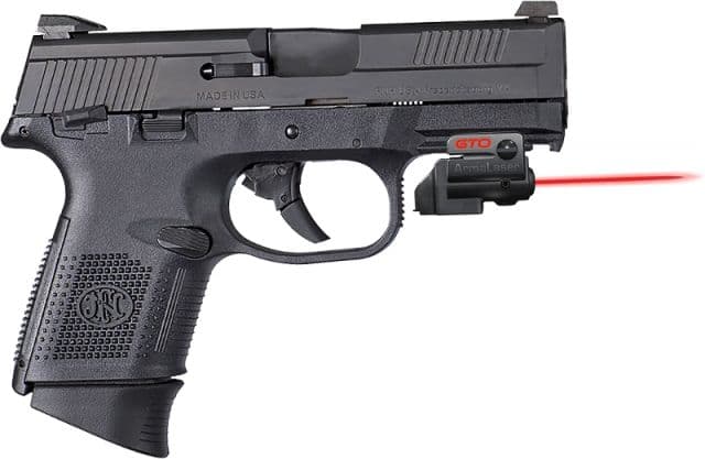 ArmaLaser GTO/FLX Finger Touch Red Laser Sight for FN FNS Compact Black