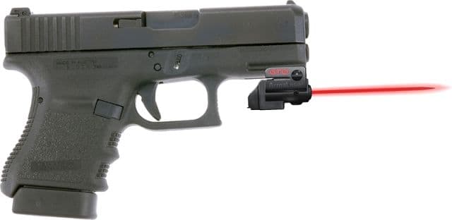 ArmaLaser GTO/FLX Finger Touch Red Laser Sight for Glock 29/30 Black