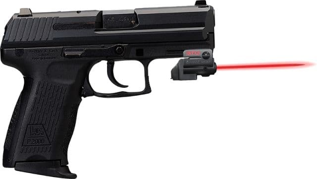 ArmaLaser GTO/FLX Finger Touch Red Laser Sight for HKP2000 Black