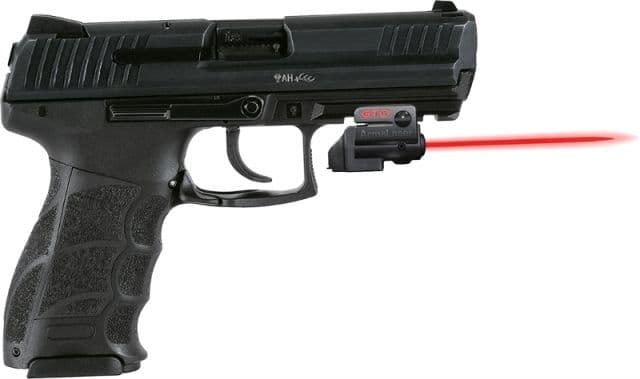 ArmaLaser GTO/FLX Finger Touch Red Laser Sight for HKP30/P30L Black