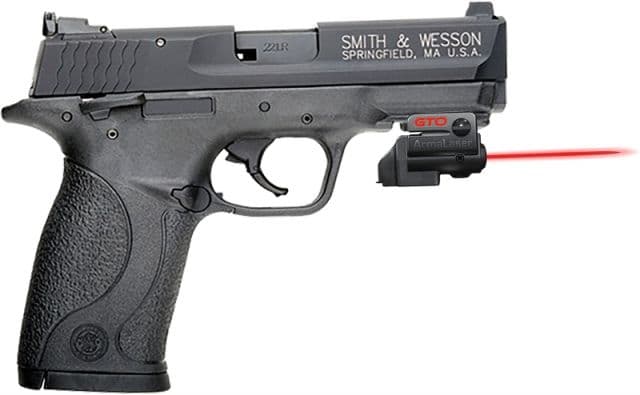 ArmaLaser GTO/FLX Finger Touch Red Laser Sight for S&W M&P Compact 22 Black