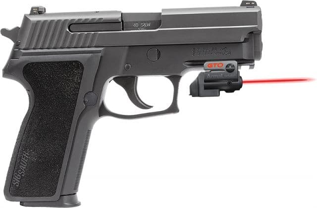 ArmaLaser GTO/FLX Finger Touch Red Laser Sight for Sig P229 Black
