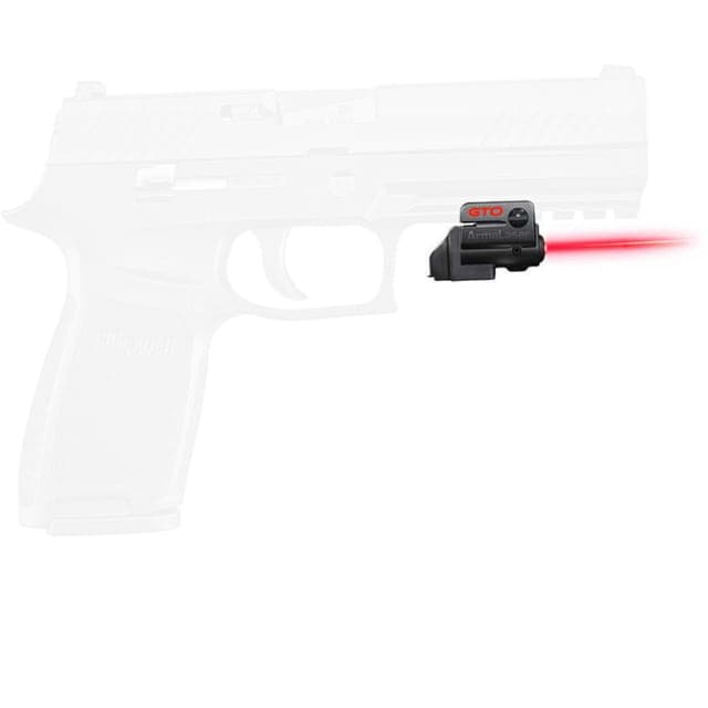 ArmaLaser GTO/FLX Finger Touch Red Laser Sight for Sig Sauer P320 Full-Size Black