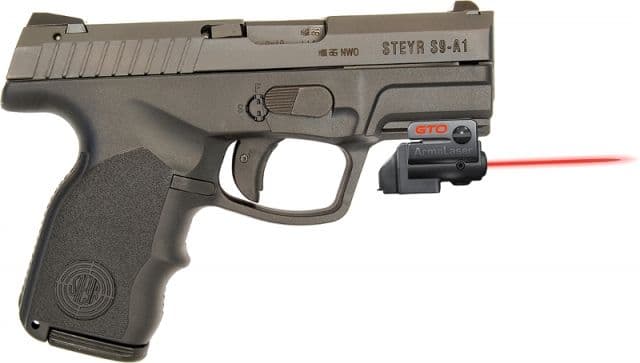 ArmaLaser GTO/FLX Finger Touch Red Laser Sight for Steyr C-A1/S-A1 Black
