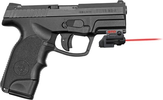 ArmaLaser GTO/FLX Finger Touch Red Laser Sight for Steyr L-A1/M-A1 Black