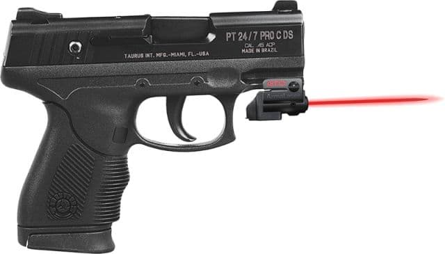ArmaLaser GTO/FLX Finger Touch Red Laser Sight for Taurus 24/7 3.25in Black