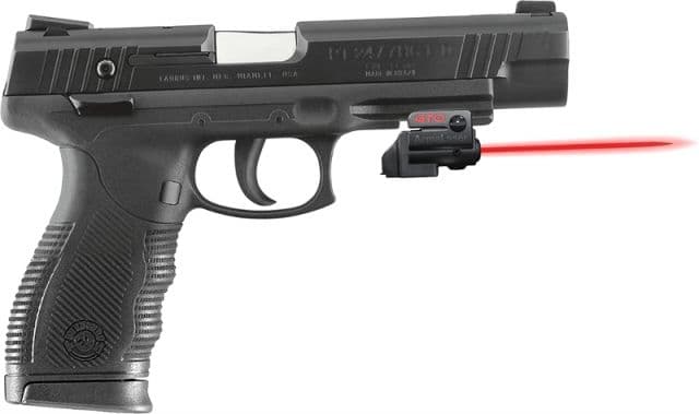 ArmaLaser GTO/FLX Finger Touch Red Laser Sight for Taurus 24/7 4.25/5.25in Black