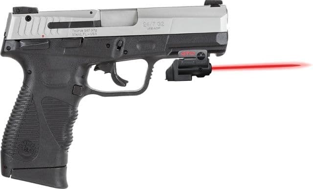 ArmaLaser GTO/FLX Finger Touch Red Laser Sight for Taurus 24/7 G2 4.2in Black
