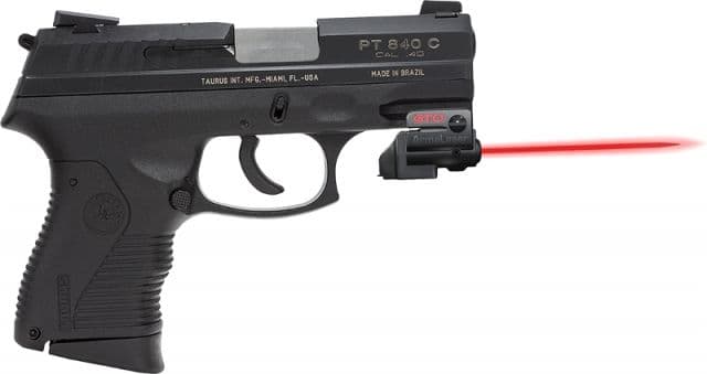 ArmaLaser GTO/FLX Finger Touch Red Laser Sight for Taurus 809C/840C Black