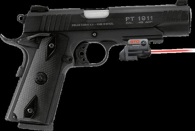 ArmaLaser GTO/FLX Finger Touch Red Laser Sight for Taurus PT 911 Black