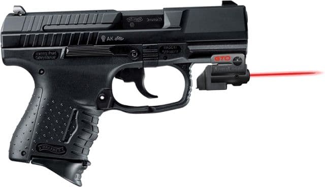 ArmaLaser GTO/FLX Finger Touch Red Laser Sight for Walther P99c Black