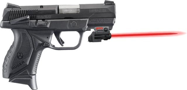 ArmaLaser GTO/FLX Finger Touch Red Laser Sight for Ruger American Compact Black